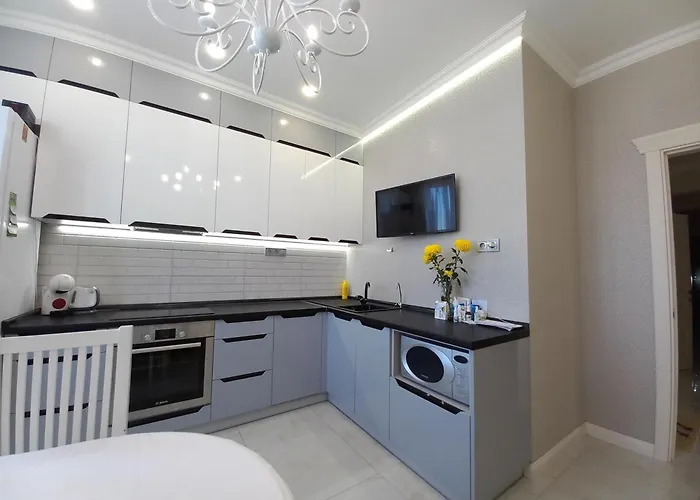 Daire 2-кімнатна з видом на море горизонт *